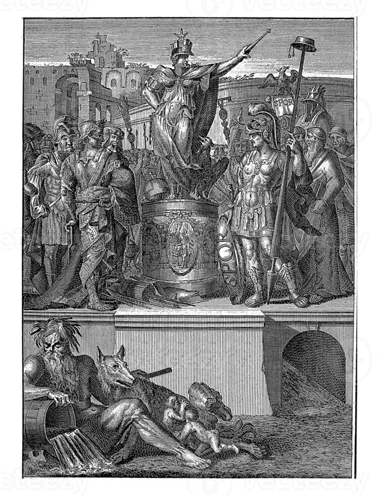 Allegorie von das römisch Reich foto