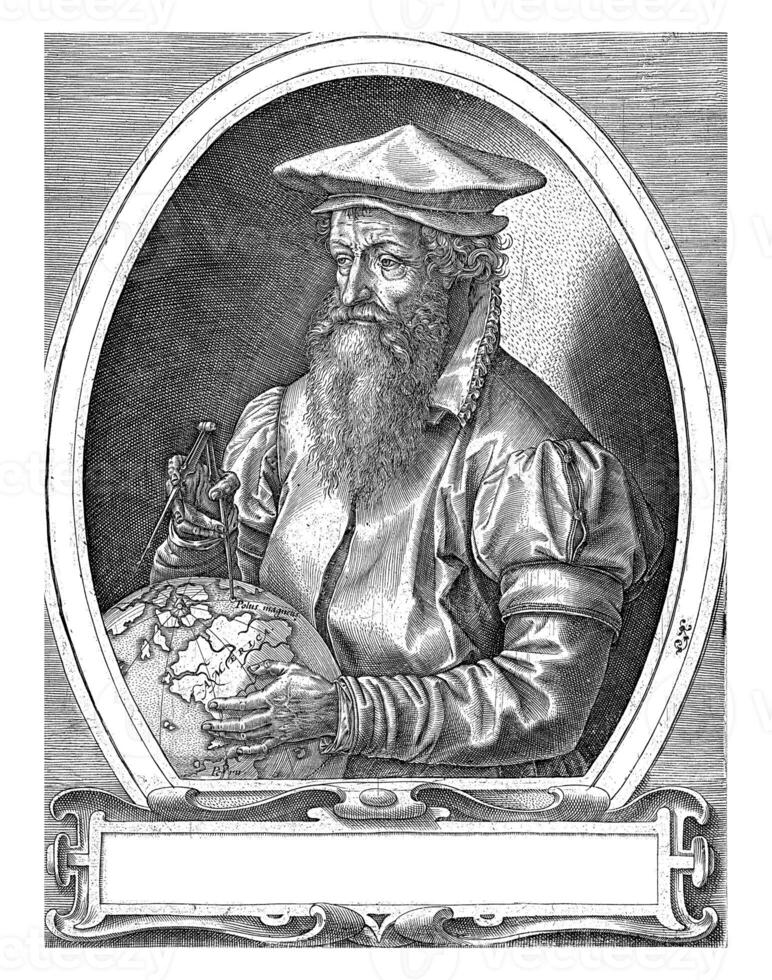 Porträt von Gerardus Mercator foto