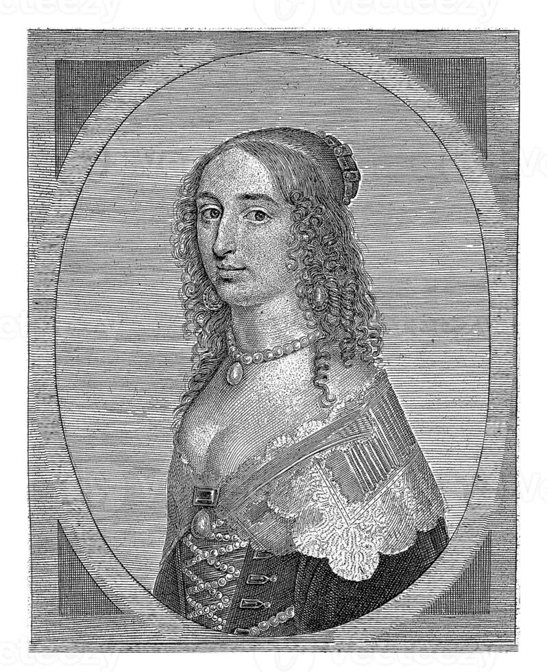Porträt von elisabeth von Böhmen foto