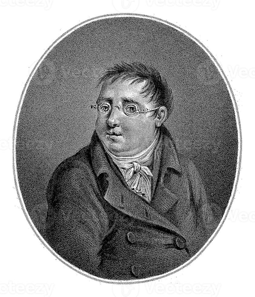 Porträt von jan frederik Helmer, Willem van Snus, nach Jakob Smies, 1813 - - 1851 foto