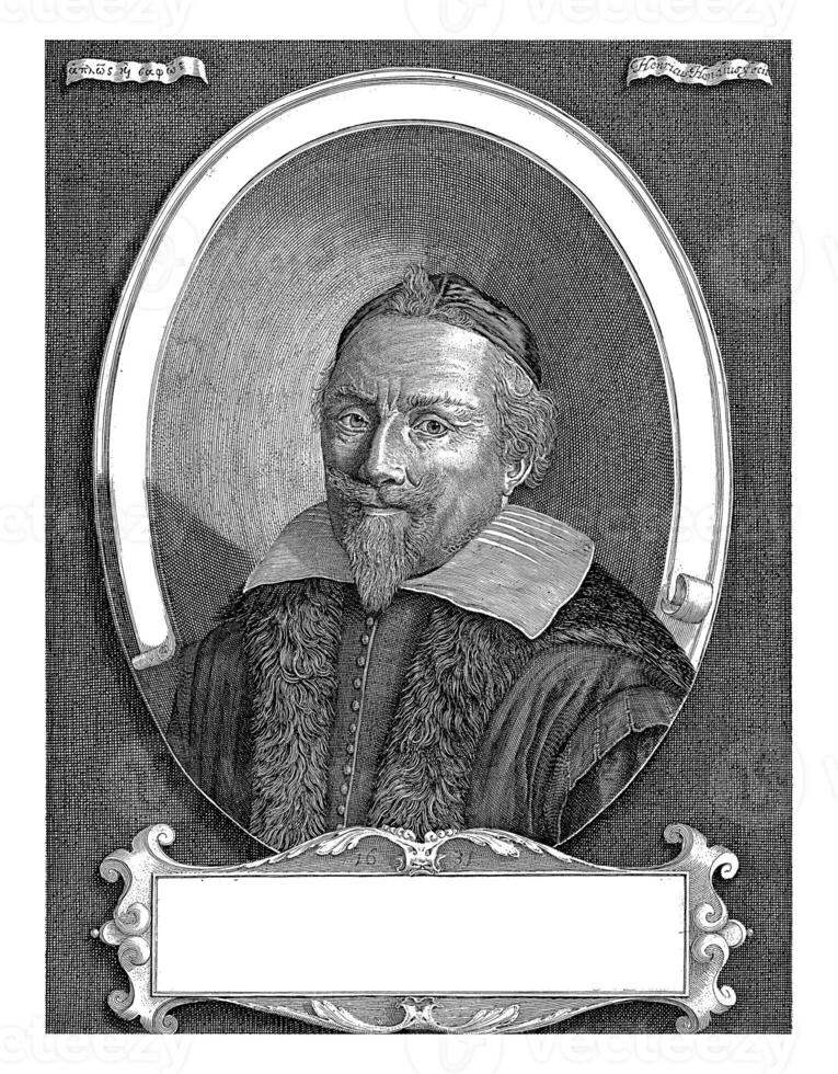 Porträt von andre Niet, Hendrik Hondius ich, 1631 foto