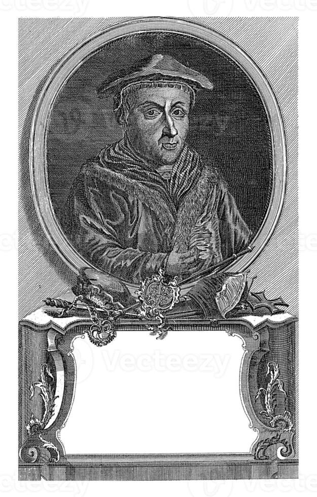 Porträt von John ii von Nassau, anonym, 1600 - - 1699 foto