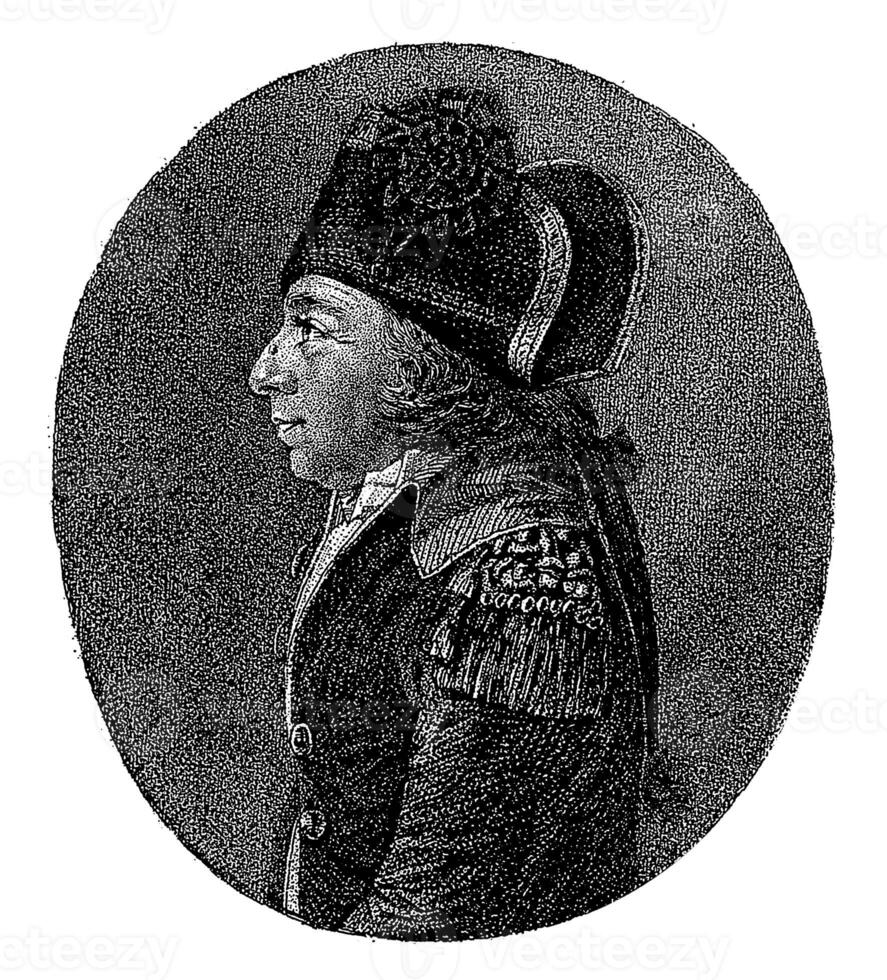 Porträt von j. Arenfeldt, johann jakob Rieter, 1801 - - 1823 foto