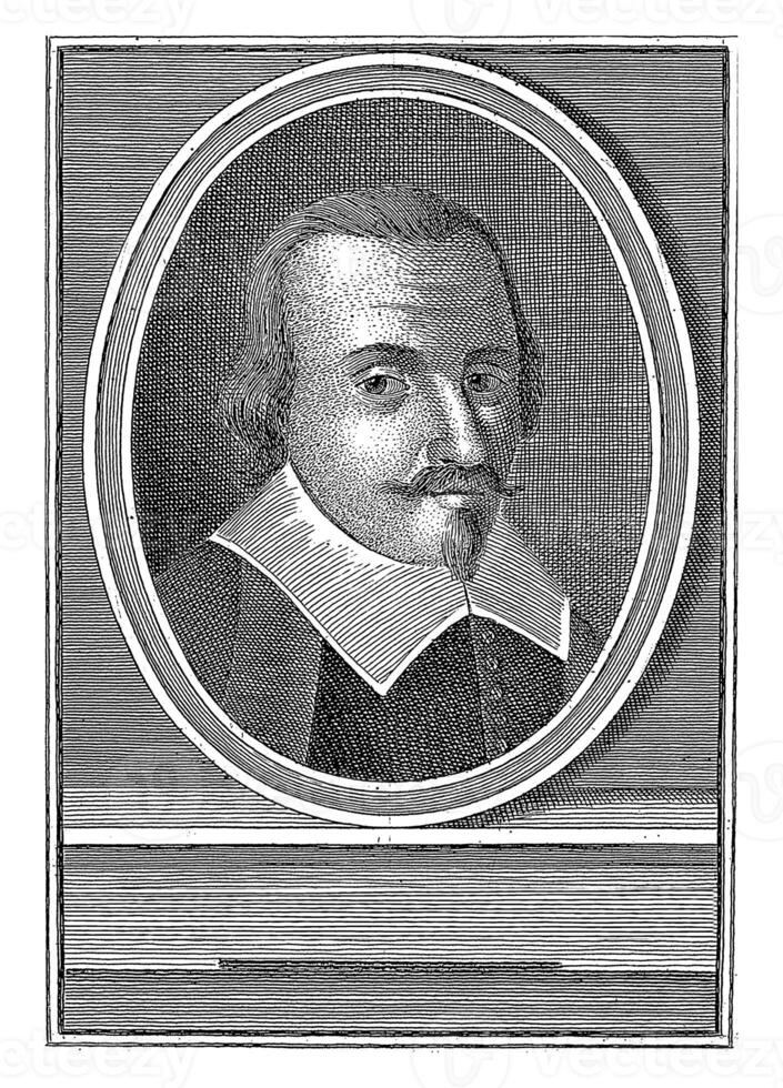 Porträt von Songwriter giovanni da Pistoia, j. verkruys, 1750 foto