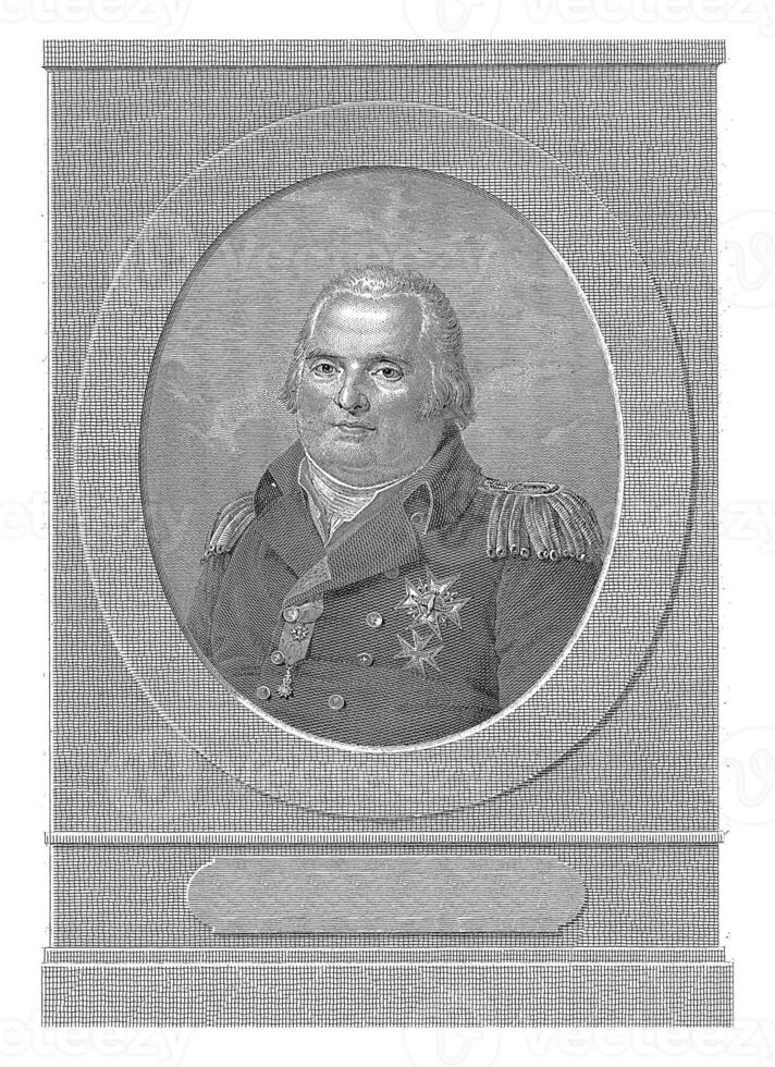 Porträt von König Louis xviii, Christian verkaufen, nach Augustin, 1787 - - 1852 foto