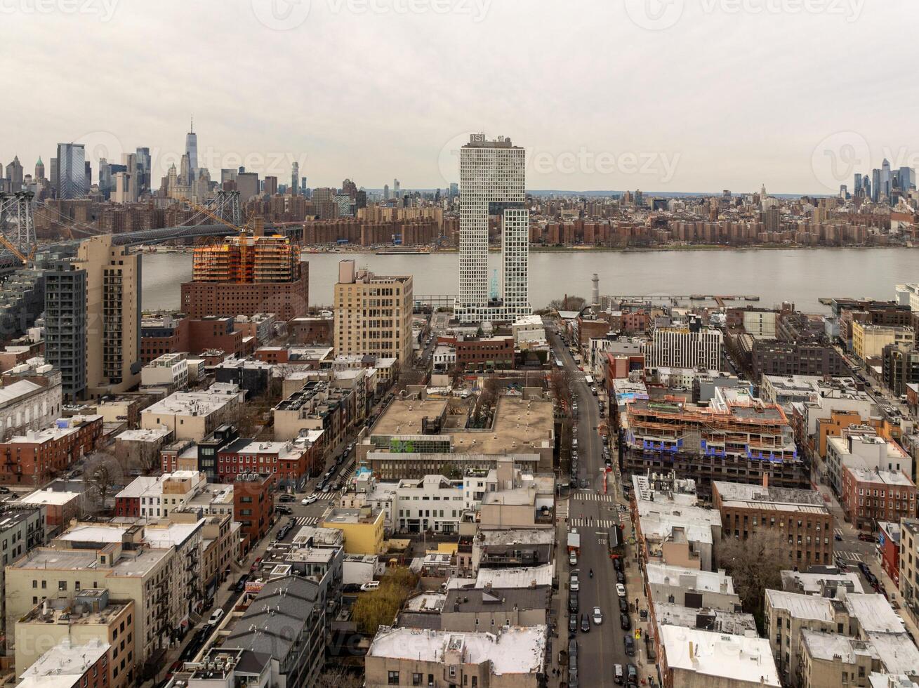 Antenne williamsburg - - Neu York Stadt foto