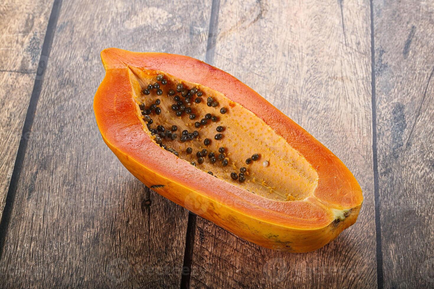 Süss und saftig tropisch Papaya foto