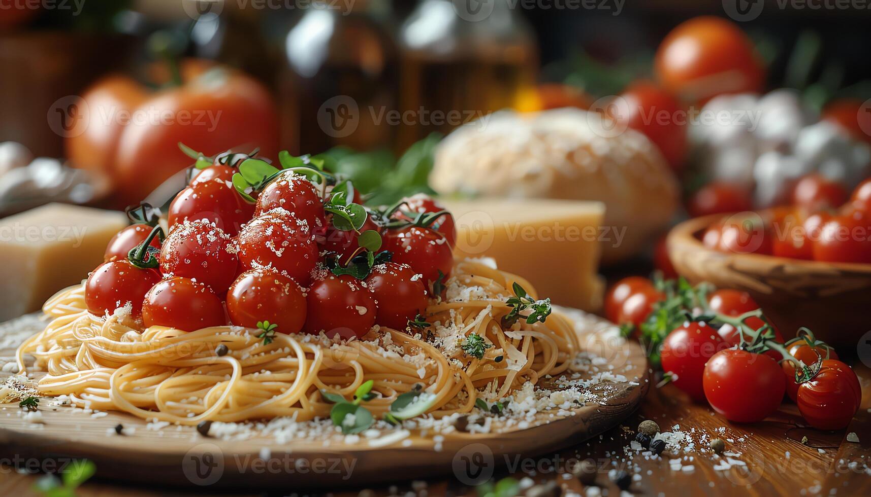 ai generiert attraktiv Essen Bilder foto