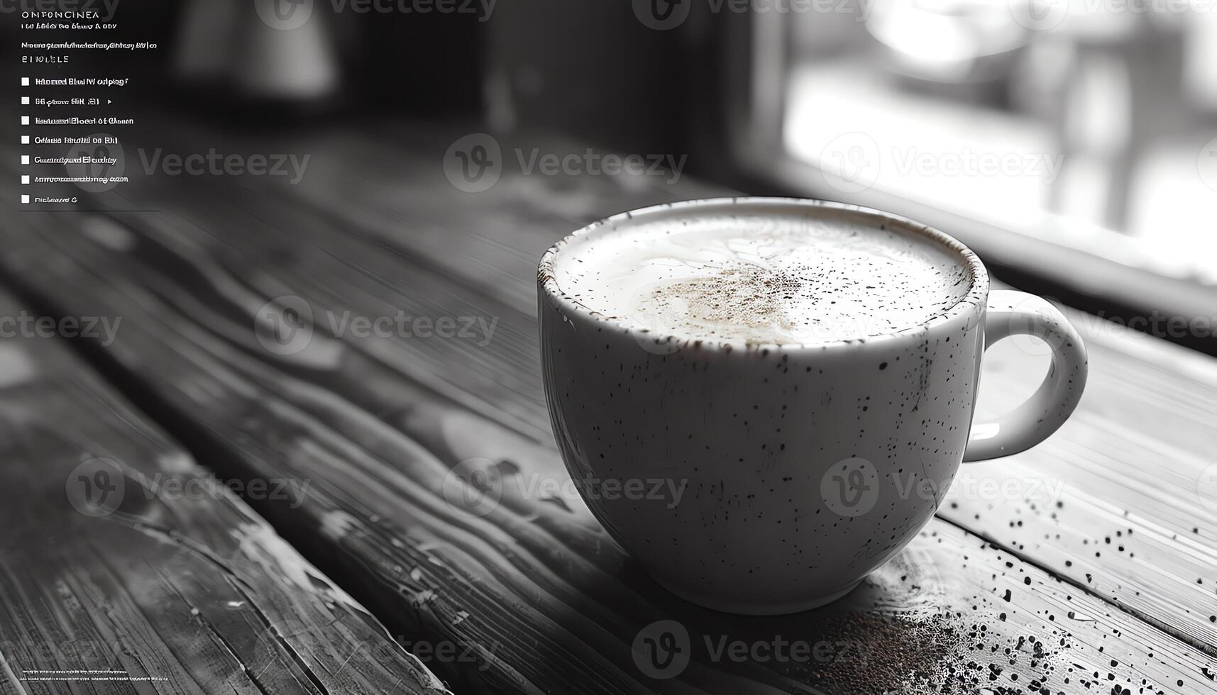 ai generiert Kaffee Hintergrund Bild foto