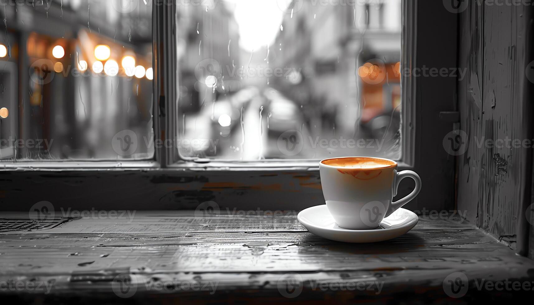 ai generiert Kaffee Hintergrund Bild foto