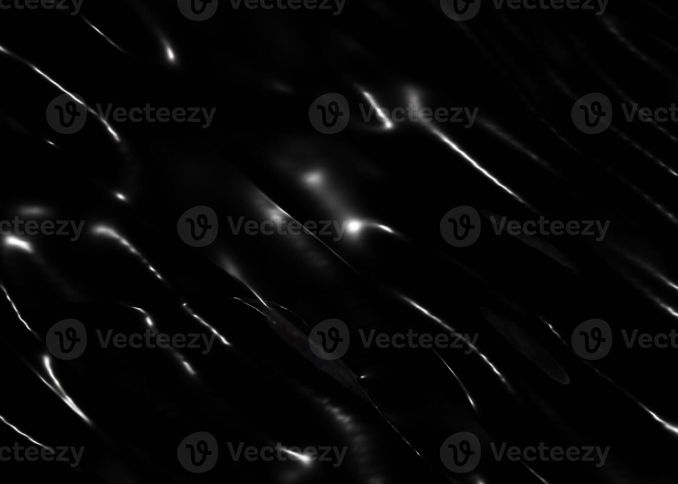 Plastik wickeln Textur auf ein schwarz Hintergrund Hintergrund foto