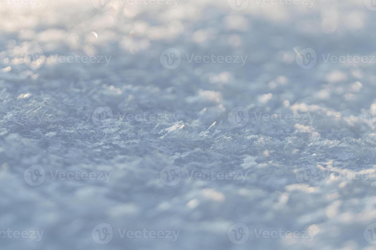 schön Schnee Textur Makro. Schnee. schneebedeckt Feld im Winter foto