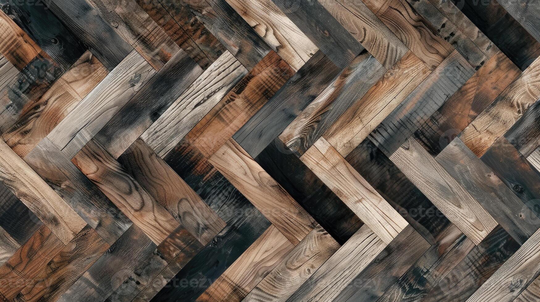 ai generiert erstellen Wärme mit ein Holz Fliese Bodenbelag Illustration zum ein Hintergrund Vorlage, ai generiert. foto