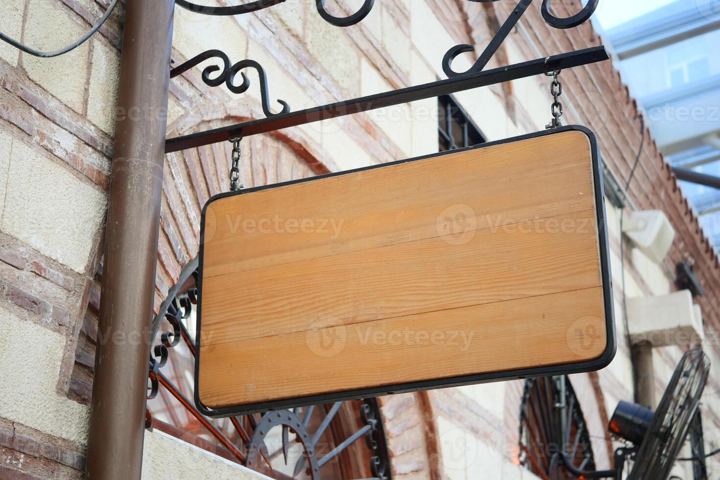 Straße Schild Attrappe, Lehrmodell, Simulation auf modern Stadt Gebäude foto