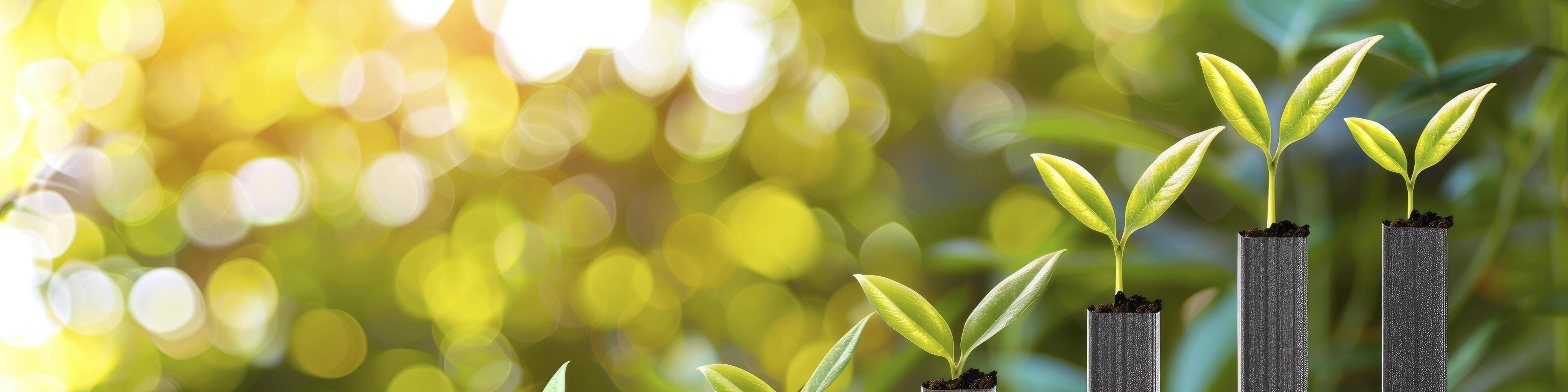 ai generiert das Konzept von Wachstum, Entwicklung, und Verbesserung illustriert durch ein Graph abbilden zunehmend Profite und Erfolg Über Zeit. foto