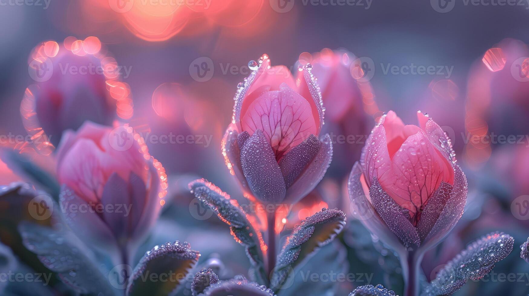 ai generiert Frühling Symphonie. Blumen, Insekten und Vögel. foto