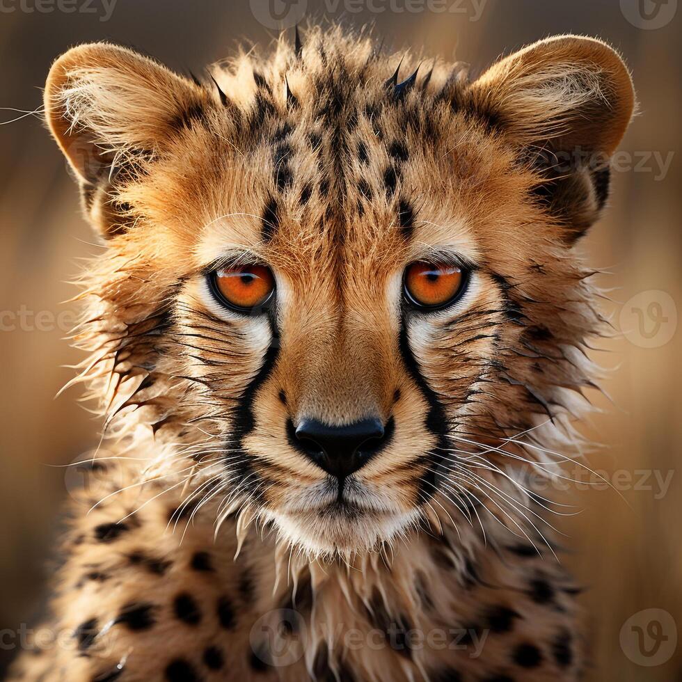 afrikanisch wild Gepard foto