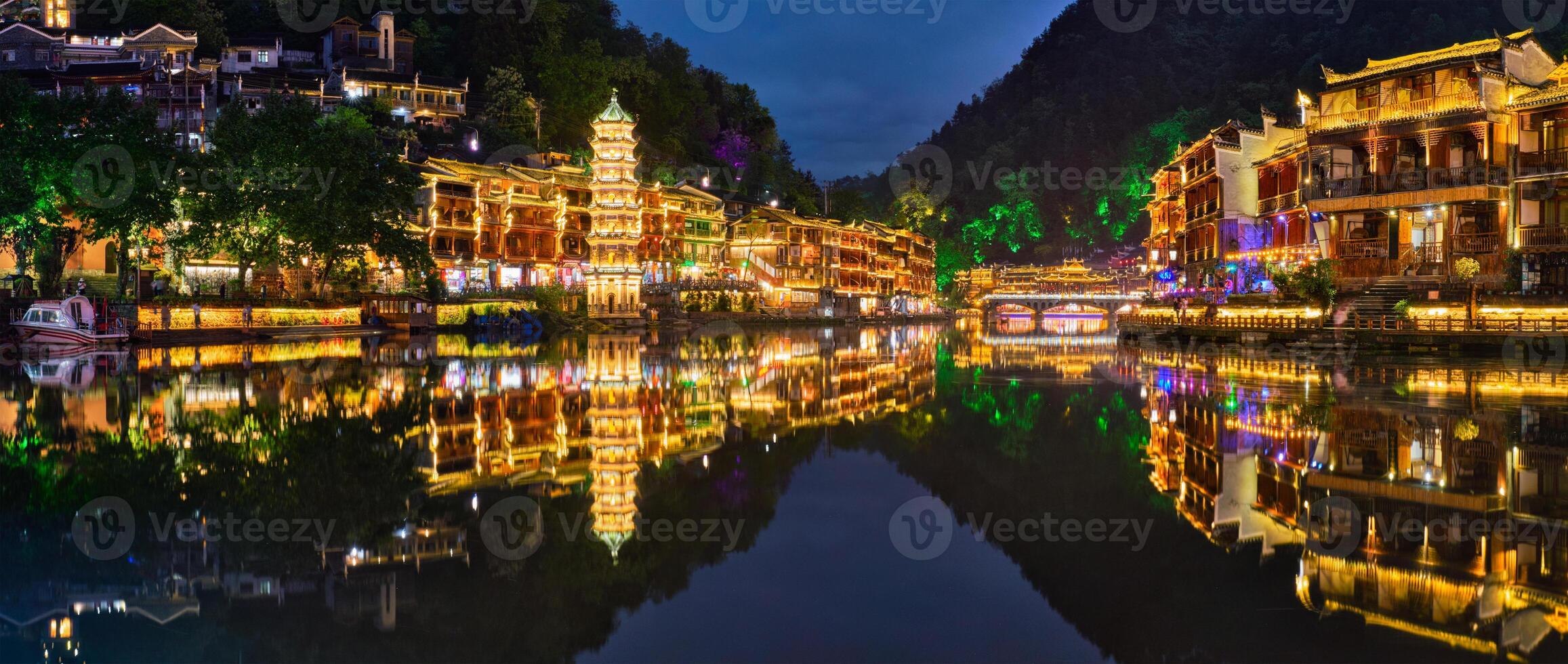 Feng huang uralt Stadt, Dorf Phönix uralt Stadt, Dorf , China foto