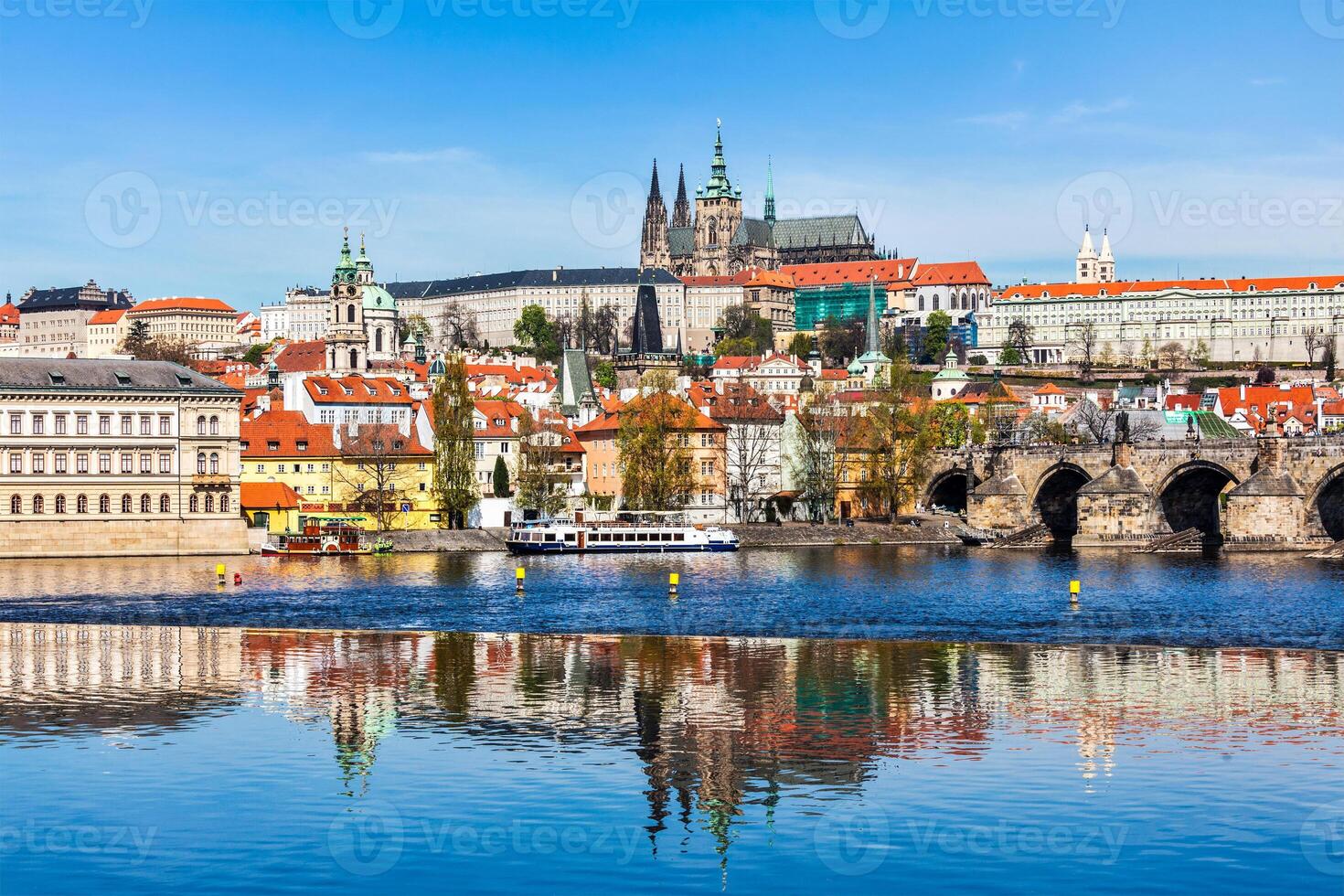 Gradchany Prag Schloss und st. Vitus Kathedrale foto