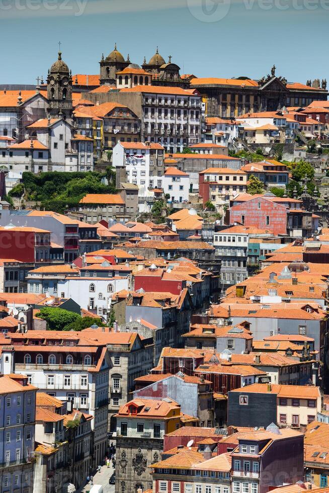 bunt Gebäude von Porto. Portugal foto