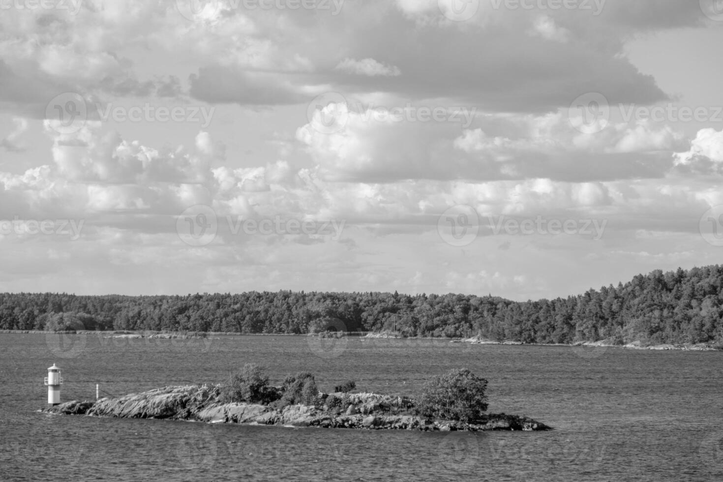 baltisch Meer in der Nähe von Stockholm foto