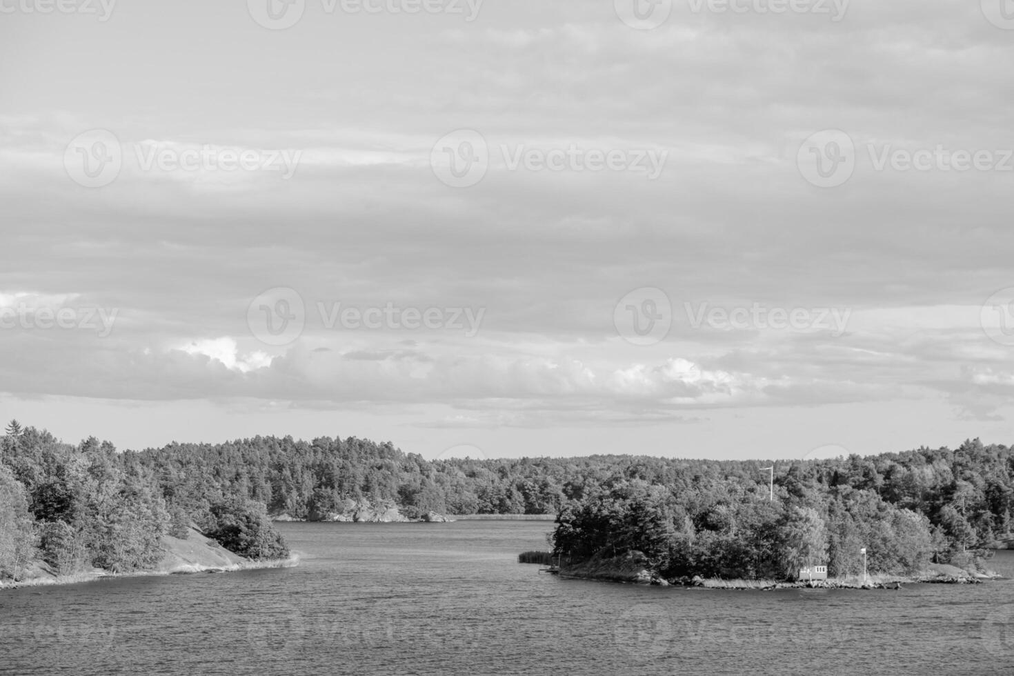 baltisch Meer in der Nähe von Stockholm foto