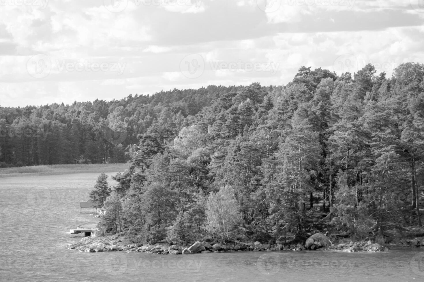 baltisch Meer in der Nähe von Stockholm foto