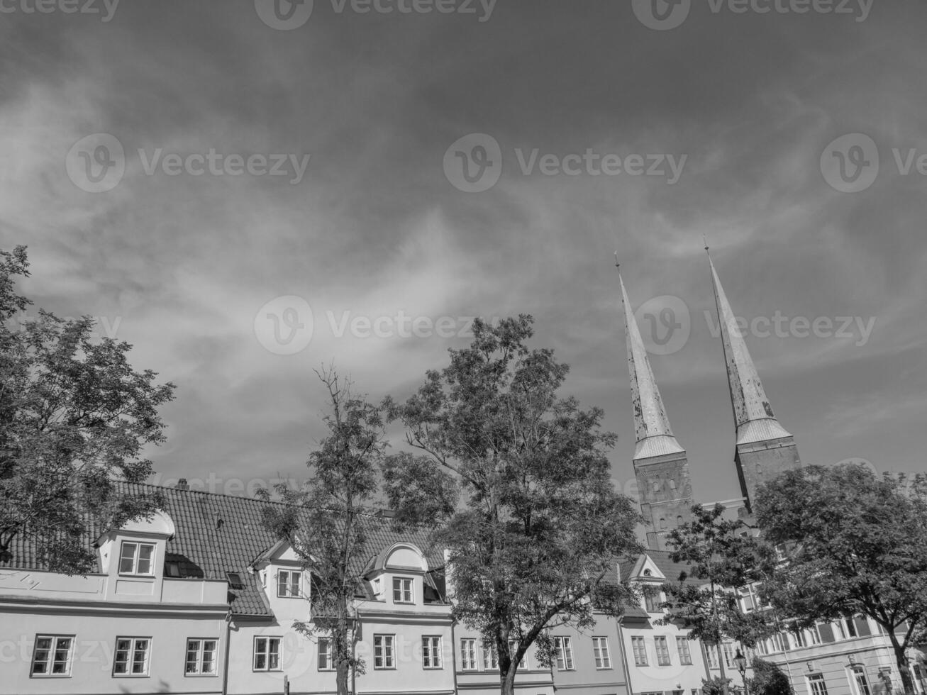 lübeck stadt an der ostsee foto