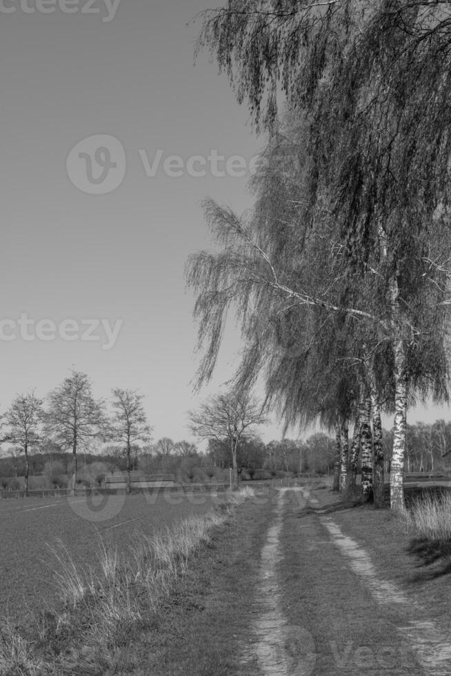 das kleine dorf weseke in westfalen foto