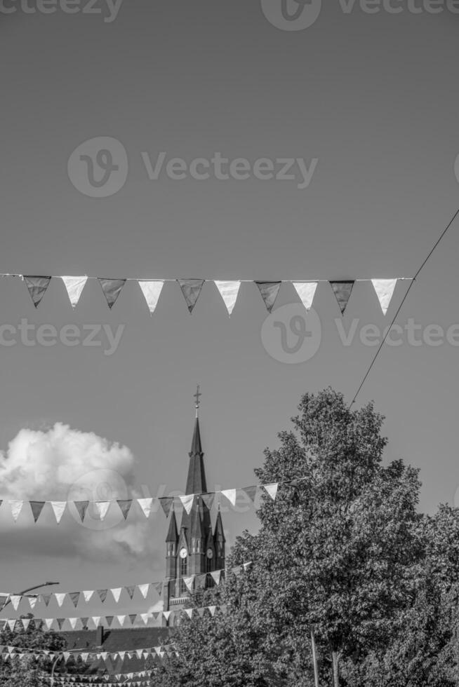 Dorf im Westfalen foto