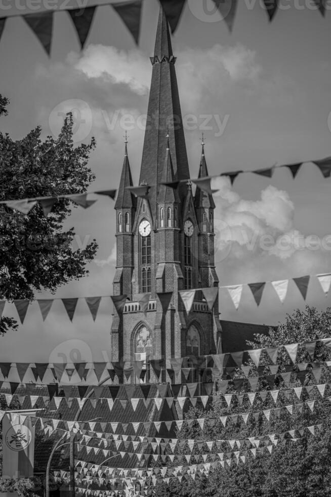 Dorf im Westfalen foto