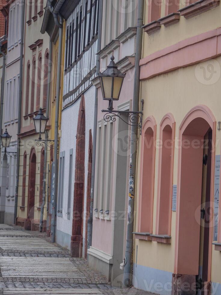 Grimma Stadt im Sachsen foto