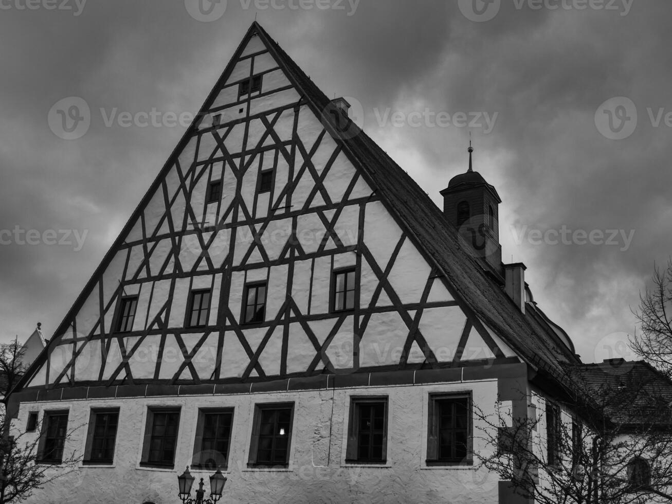 das Stadt von Grimma im Sachsen foto