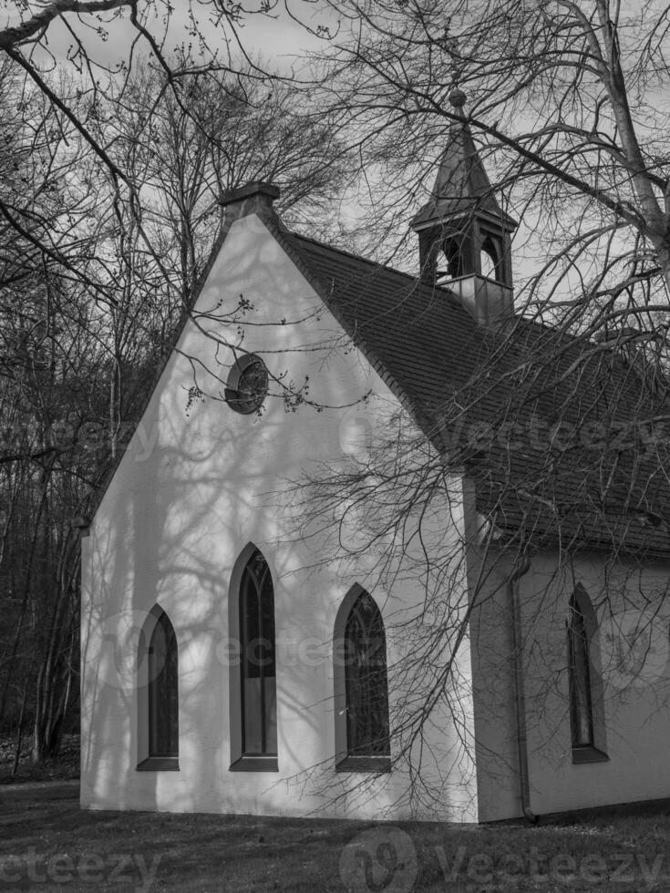 das Stadt von Grimma im Sachsen foto