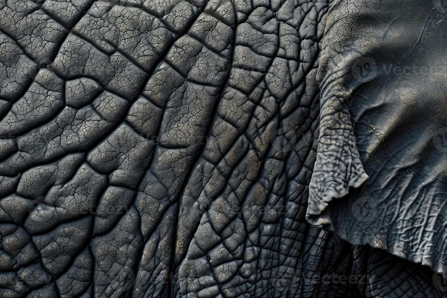 ai generiert realistisch Elefant Haut Textur foto