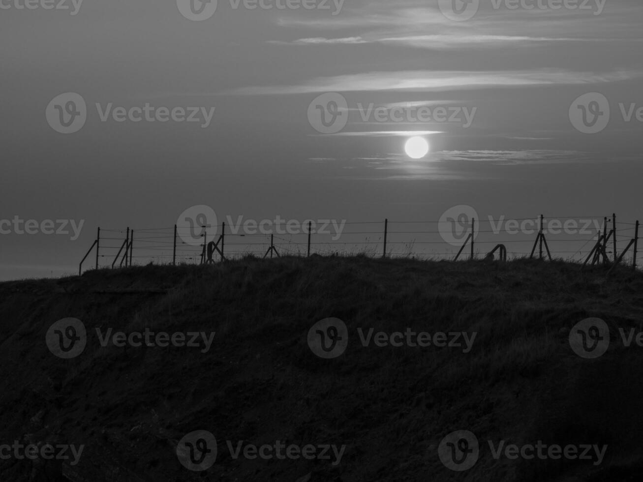 Helgoland im das Norden Meer foto