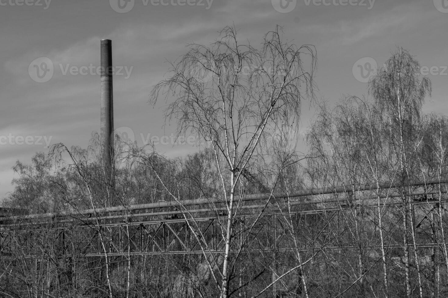 alt Zeche im das Deutsche ruhr Bereich foto