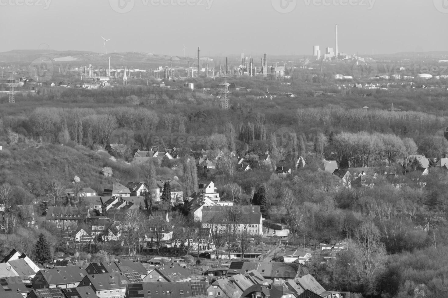 Frühling Zeit im das Deutsche ruhr Bereich foto