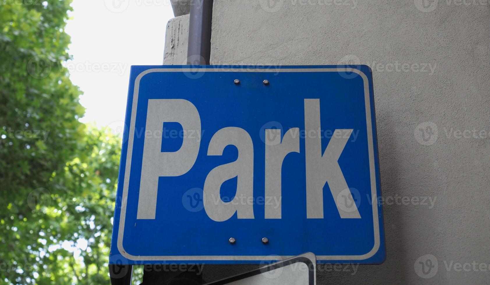 Parkplatzschild foto