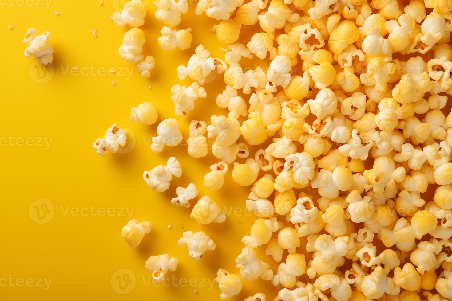 ai generiert texturiert Popcorn Box Hintergrund. generieren ai foto