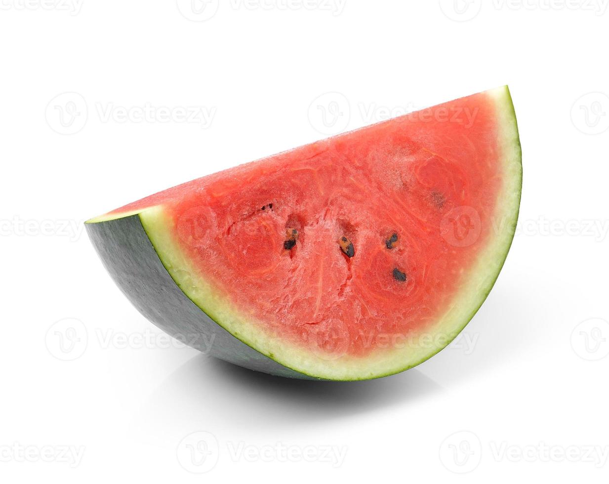 Wassermelone solated auf weißem Hintergrund foto