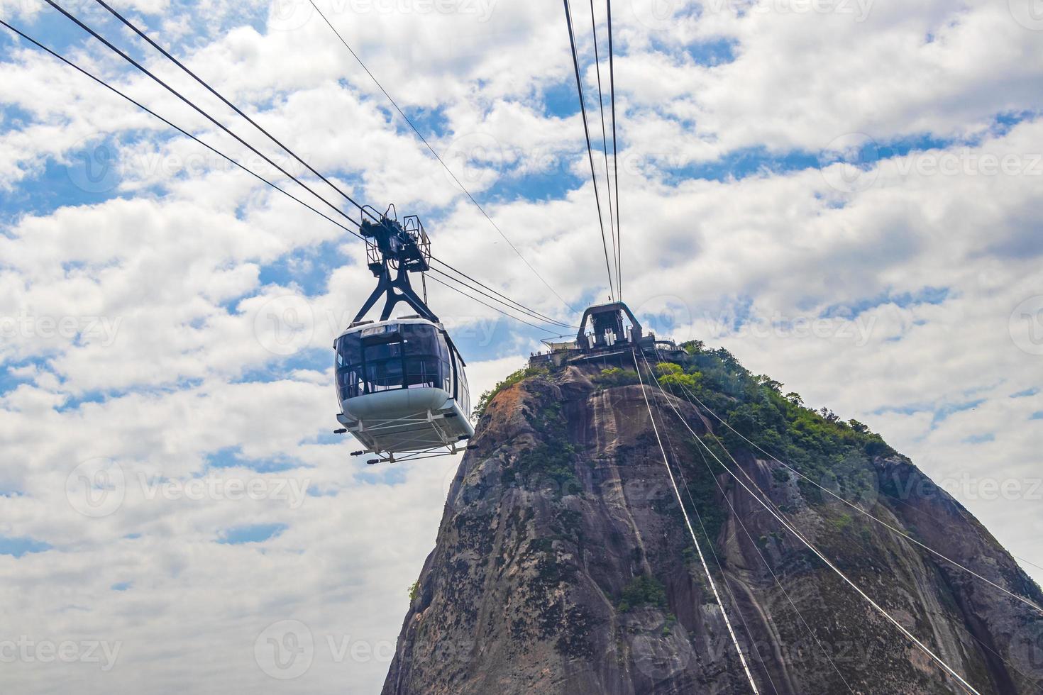 zuckerhut berg pao de acucar panorama rio de janeiro brasilien. foto