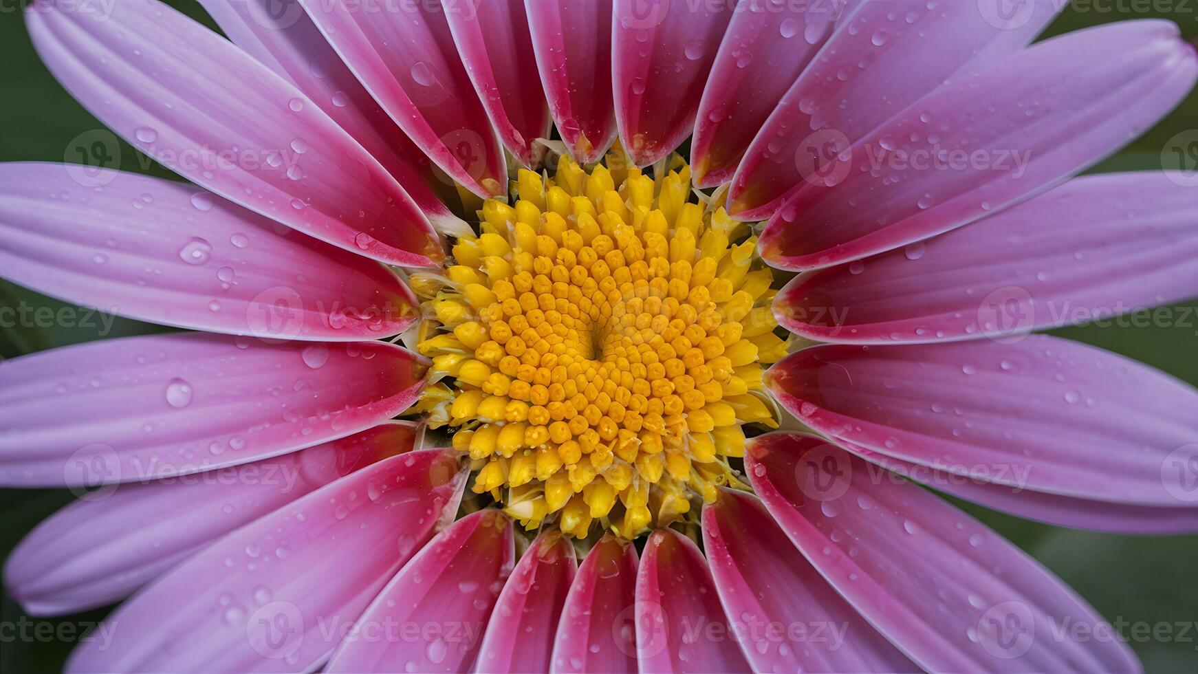 ai generiert stockphoto künstlerisch Bewegung Hintergrund mit Blume Wasser Tropfen, Nahansicht foto