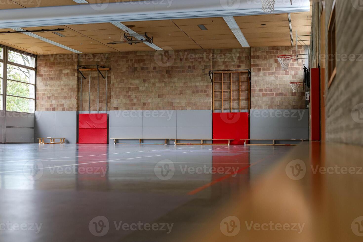 Gymnasium beim ein Deutsche Schule foto