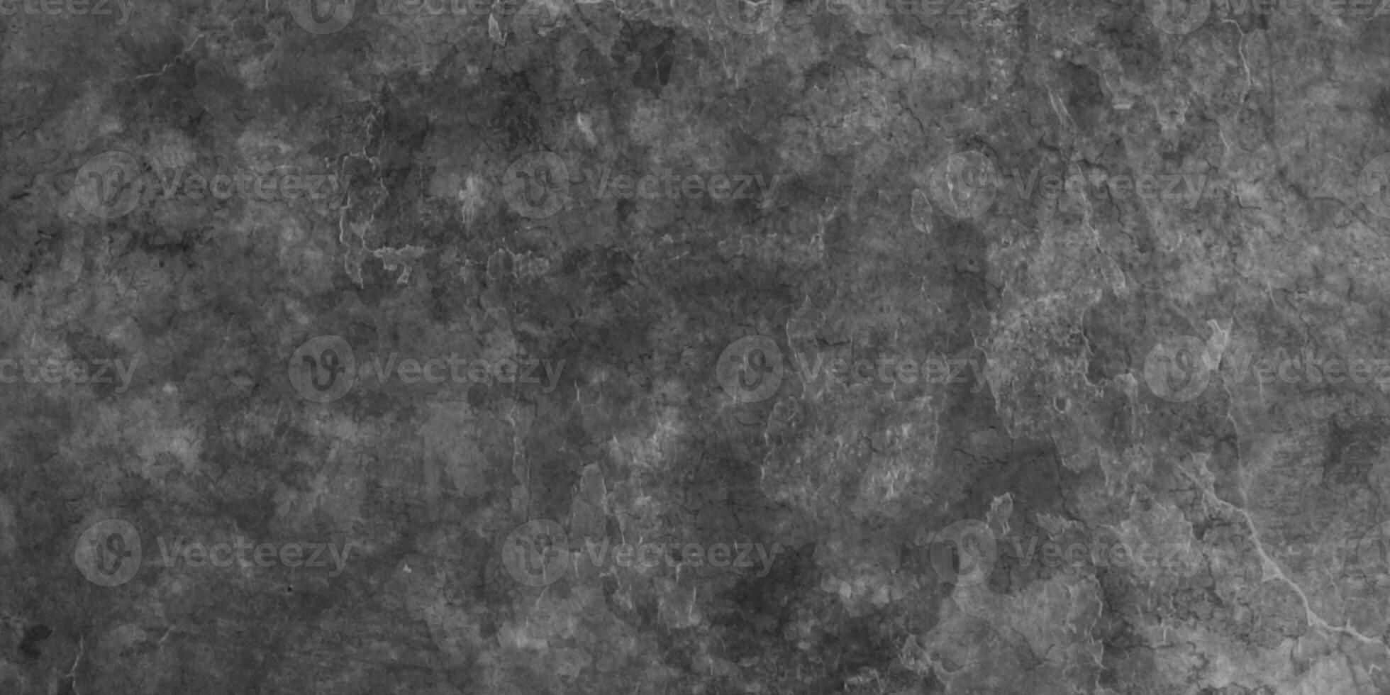 nahtlos poliert dunkel Beton Fußboden oder alt Grunge Textur, alt Jahrgang Holzkohle schwarz Tafel oder Tafel, dunkel Hintergrund Grunge Textur Kopieren Raum, Textur von ein grungy schwarz Beton. foto