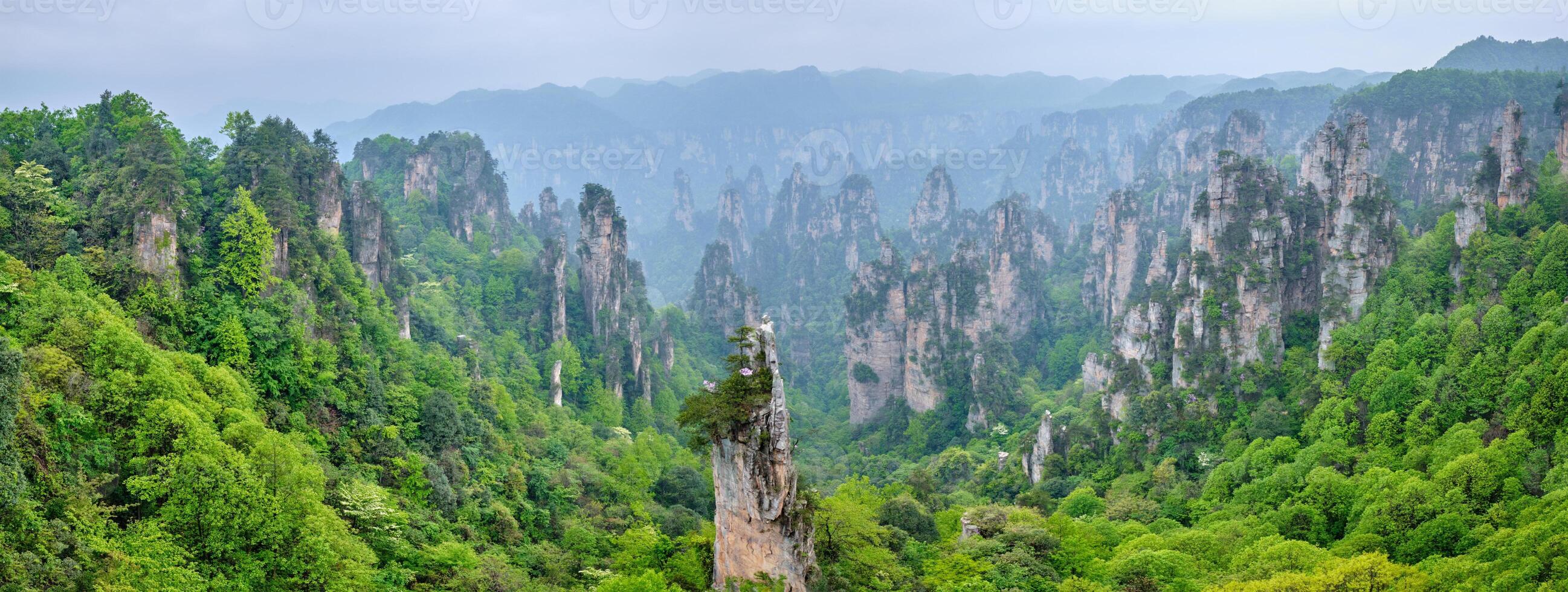 zhangjiajie Berge, China foto