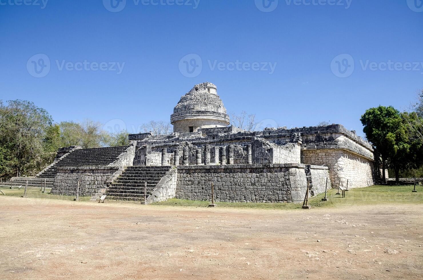 das Observatorium beim chichen Itza, Wunder von das Welt foto