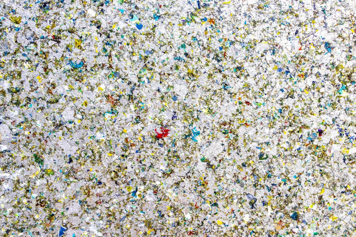 Tür Mauer gemacht von komprimiert Plastik Flaschen Textur im Mexiko. foto