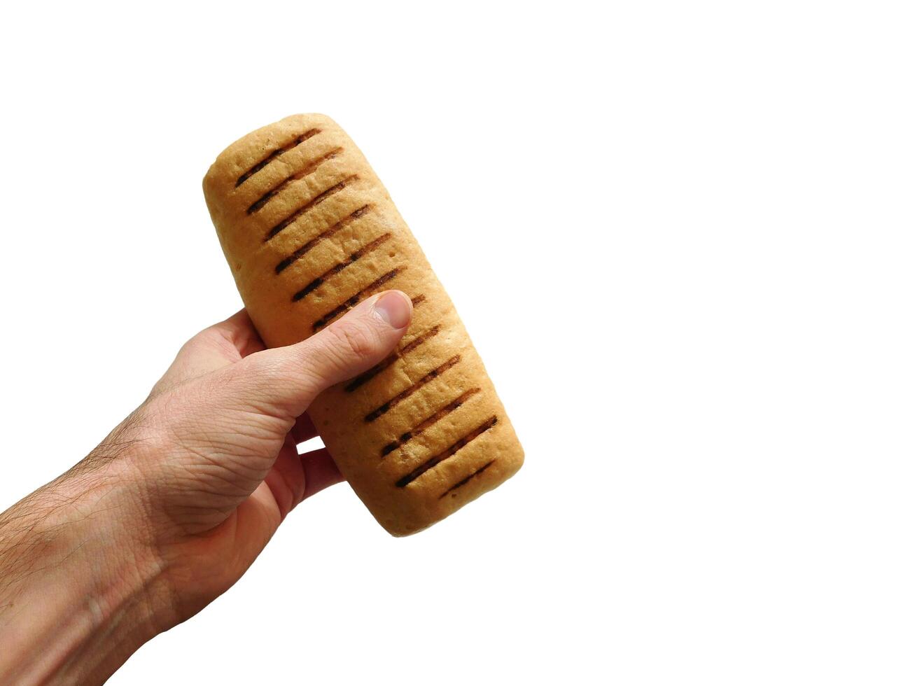 Brot auf Hand foto