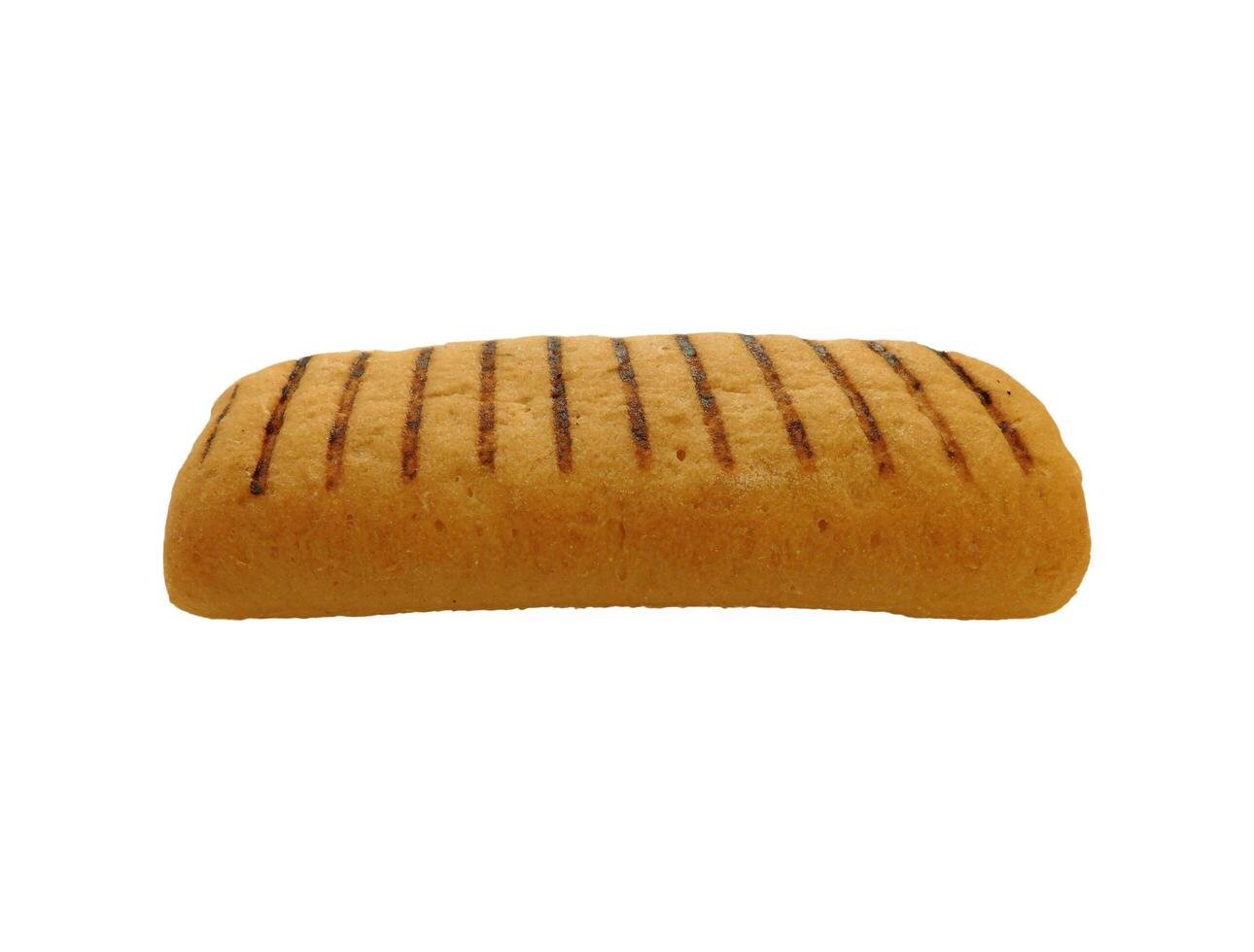 Brot auf weißem Hintergrund foto